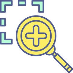 Obraz premium Unique Line Filled Icon