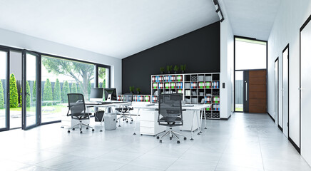 modern office interior