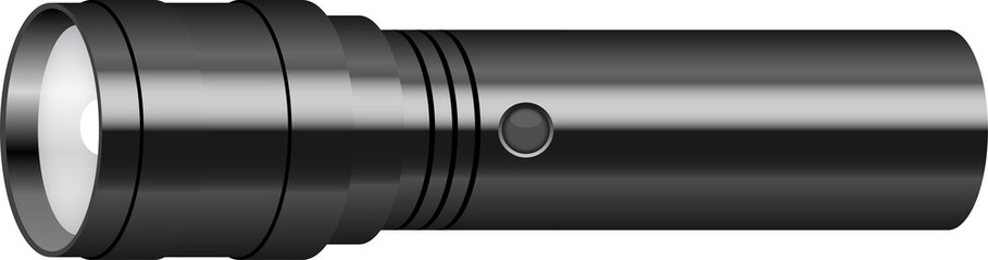 Flashlight clipart design illustration