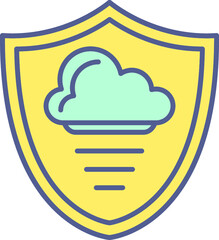 Unique Line Filled icon