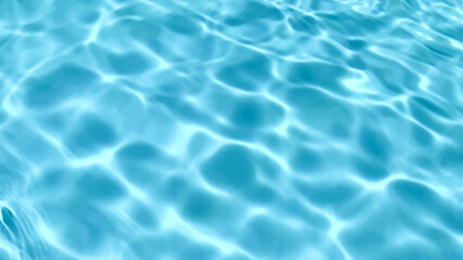 Water reflection background in the swimming pool.