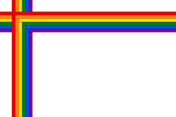 Rainbow Lines Background. Vector illustration for your business presentations.