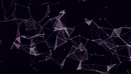 Network connection structure. Technology connect big data. Science background. Business futuristic backdrop.
