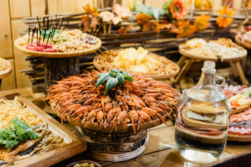 sweets in a market