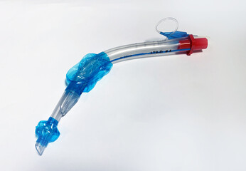 Laryngeal tube red, Laryngeal Extubus - Emergency Rescue and Hospital Medical Equipment for...