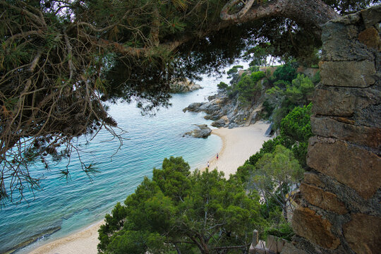 Blick auf den wundersch&ouml;nen Strand 