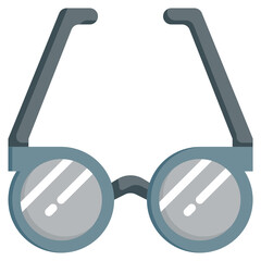 SUNGLASSES flat icon,linear,outline,graphic,illustration