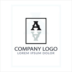 Branding identity corporate  letter a logo design
