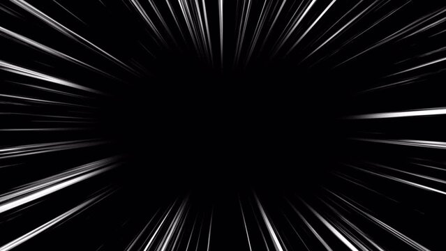 白の集中線2