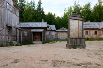 old abandoned farm