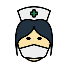 Nurse Head Icon