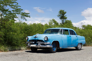 Obraz na płótnie Canvas キューバのクラッシクカー