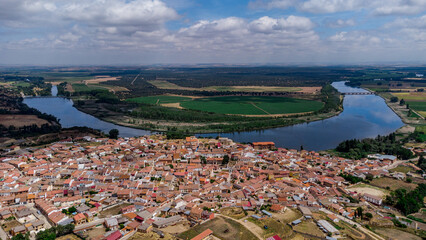 Castronuño y el río duero (VALLADOLID)