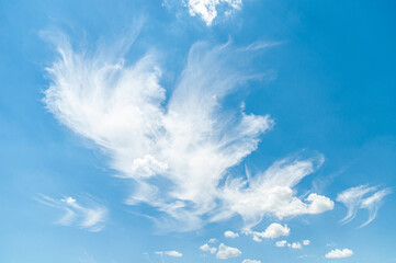 Nubes en el cielo