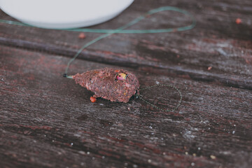 Food for baiting and catching fish
