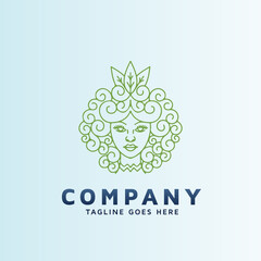 Logo Redesign for clean fun premium curly hair care line