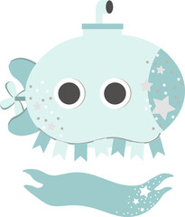 Baby Transport Vector illustration on white background