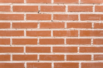Obraz premium Red or brown brick wall texture old stone background