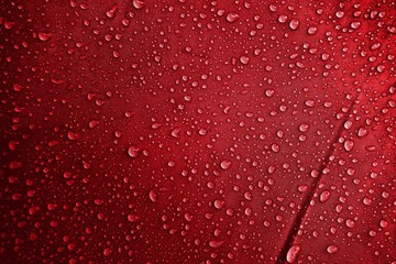 Water drops on the fabric