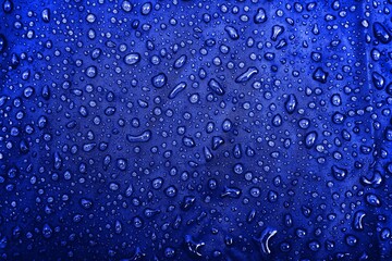 Water drops on the fabric