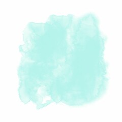 Abstract Watercolor Background Pastel  Green
