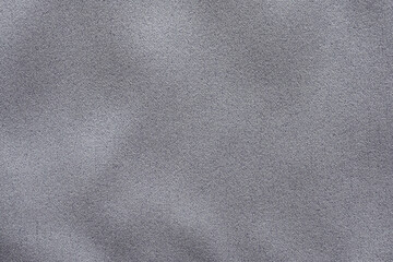 Gray fabric texture background closeup