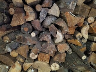 Apilado de madera