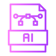 ai gradient icon