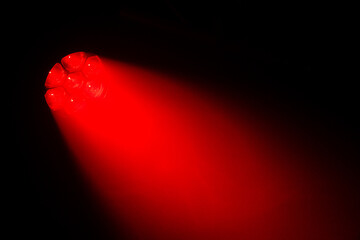 Red stage light