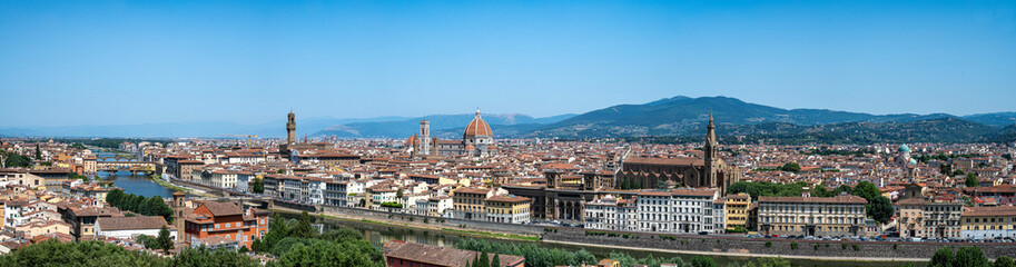Fototapeta premium Florenz, Panorama.