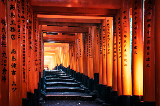 Fushimi Inari Taisha shrine in Kyoto