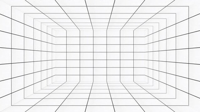 white grid