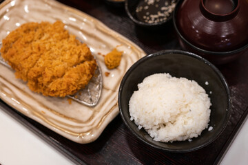 A deep fired crispy pork 