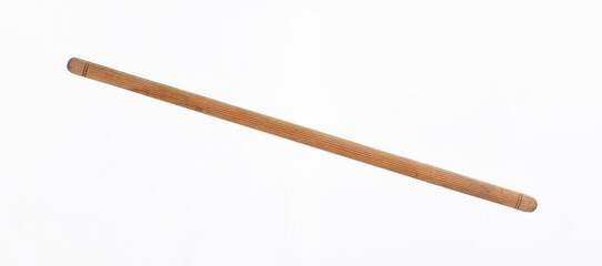 kitchen long thin wooden stick isolated on white background