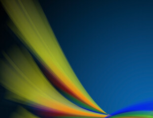 muticolor background and Motion blur Abstract texture pattern (feather or northern lights)