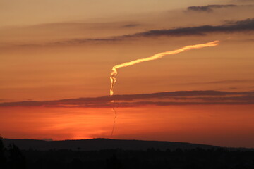 coucher de soleil mai 2020