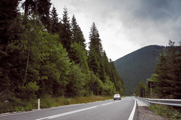 beautiful mountain road