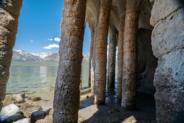 Crowley Lake Stone Columns