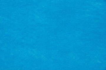 Blue felt soft material textured background
