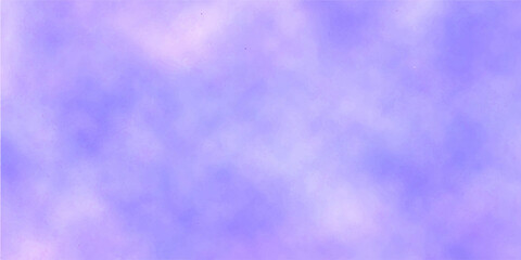 Abstract background with Background with clouds Dreamy Purple and blue Fantasy Cloudscape. Soft smeared gentle light purple abstract watercolor illustration for aquarelle card design, vintage template