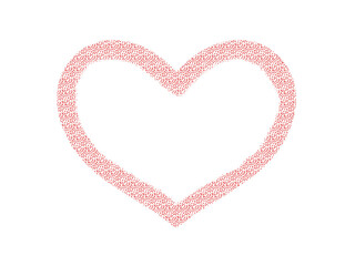 Frame Heart Background
