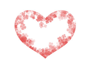 Frame Heart Background
