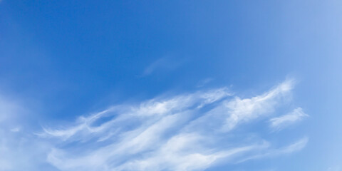 blue sky with clouds