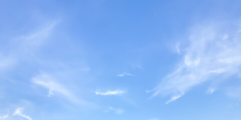 blue sky with clouds