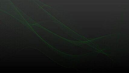 Abstract futuristic wavy stripes. Abstract curved lines. Vector.