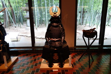 大宮公園　歴史と民俗の博物館　徳川家康所用甲冑(模造)　埼玉県　さいたま市