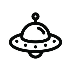 Space Aliens icon. UFO sign. vector illustration