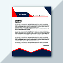 Letterhead design.vactor illustration graphic design