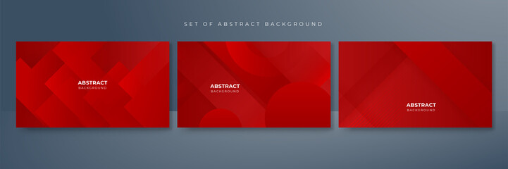 Fototapeta premium Abstract red background
