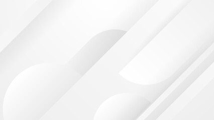 Abstract white background. Minimal geometric white light background abstract design.